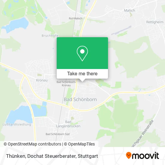 Карта Thünken, Dochat Steuerberater