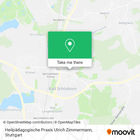 Карта Heilpädagogische Praxis Ulrich Zimmermann