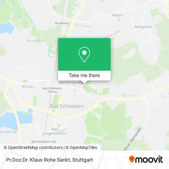 Карта Pr.Doz.Dr. Klaus Rohe Sankt
