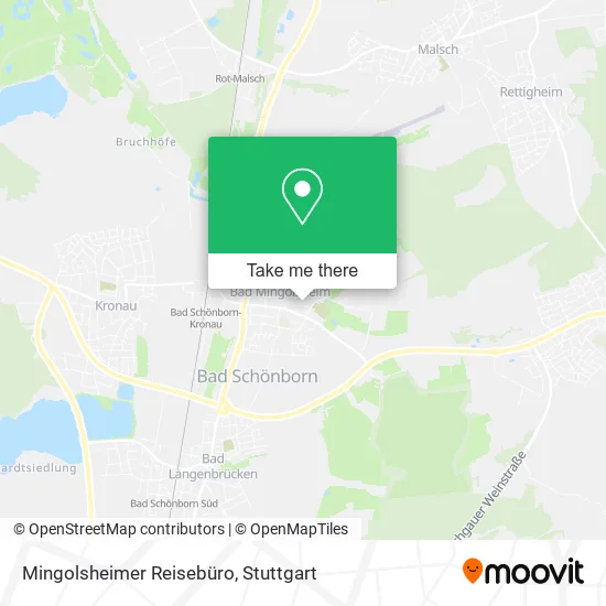 Карта Mingolsheimer Reisebüro