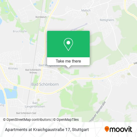Apartments at Kraichgaustraße 17 map