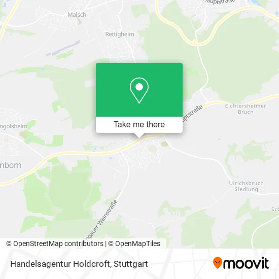 Карта Handelsagentur Holdcroft