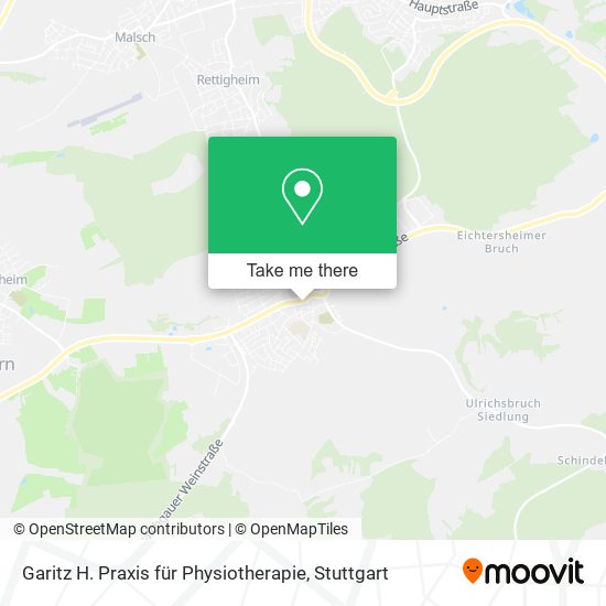 Карта Garitz H. Praxis für Physiotherapie