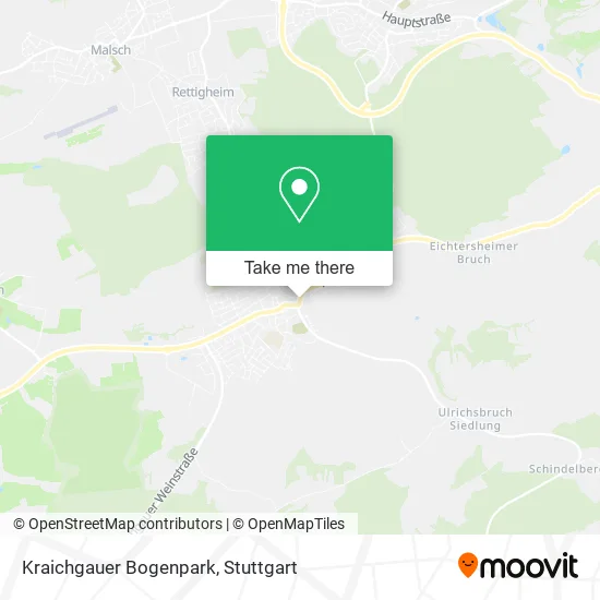 Карта Kraichgauer Bogenpark