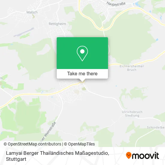 Карта Lamyai Berger Thailändisches Maßagestudio