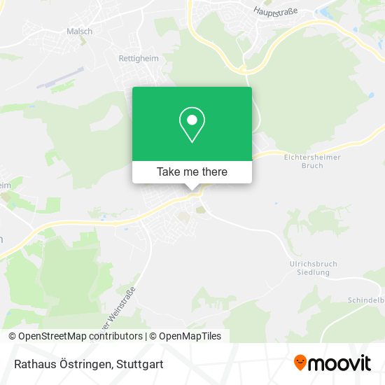 Rathaus Östringen map