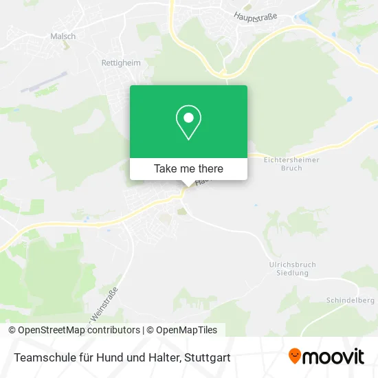 Карта Teamschule für Hund und Halter