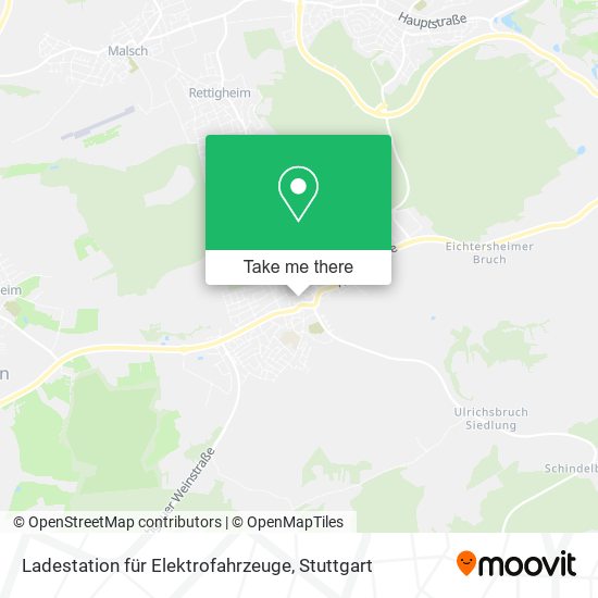 Ladestation für Elektrofahrzeuge map