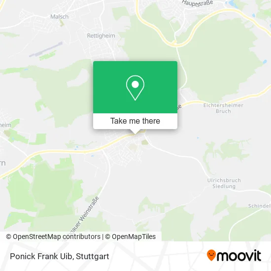 Карта Ponick Frank Uib