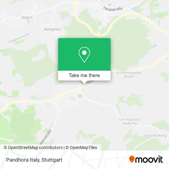 Карта Pandhora Italy