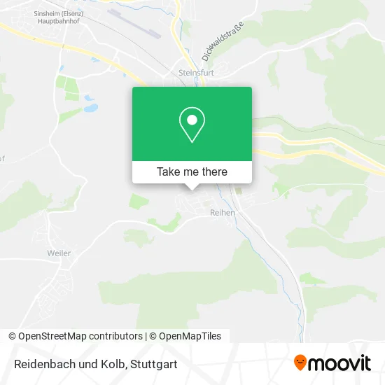 Карта Reidenbach und Kolb