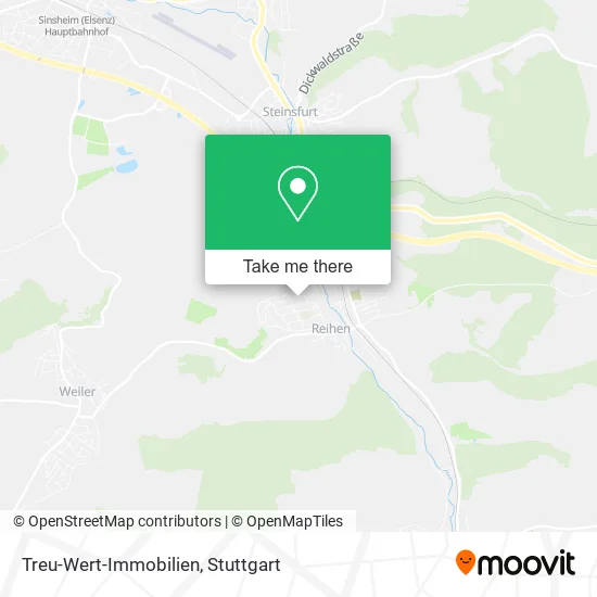 Карта Treu-Wert-Immobilien