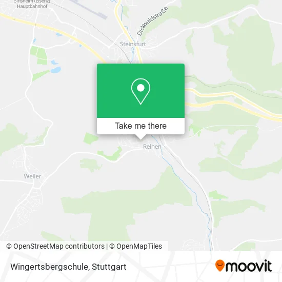 Карта Wingertsbergschule