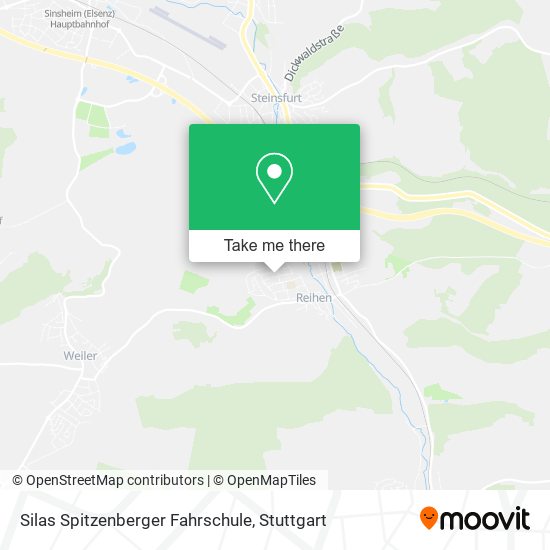 Silas Spitzenberger Fahrschule map