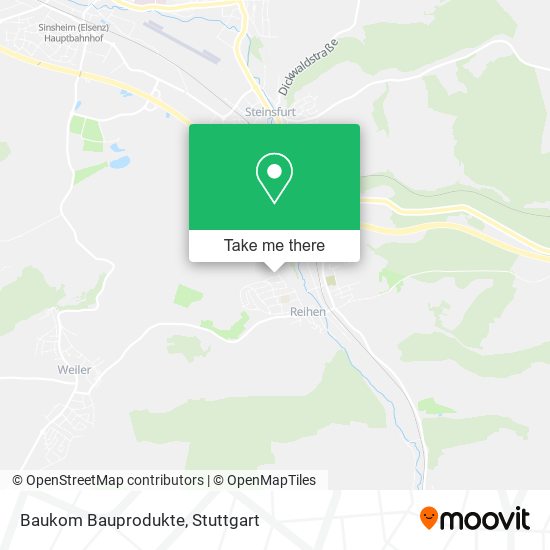 Baukom Bauprodukte map