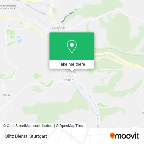 Карта Blitz Dienst