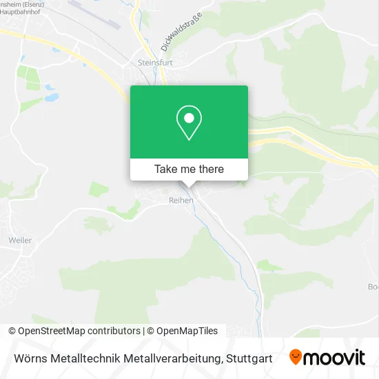 Карта Wörns Metalltechnik Metallverarbeitung