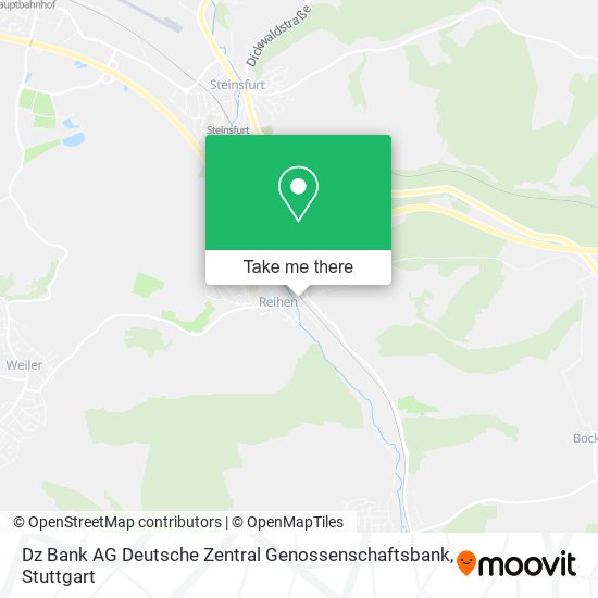 Dz Bank AG Deutsche Zentral Genossenschaftsbank map