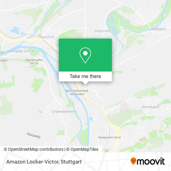 Карта Amazon Locker-Victor