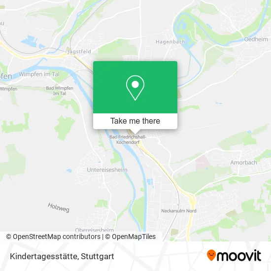 Карта Kindertagesstätte