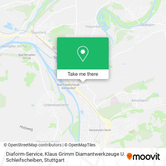 Diaform-Service, Klaus Grimm Diamantwerkzeuge U. Schleifscheiben map