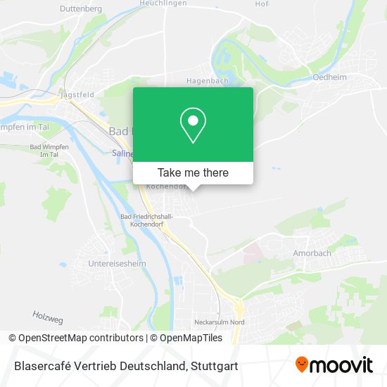 Blasercafé Vertrieb Deutschland map