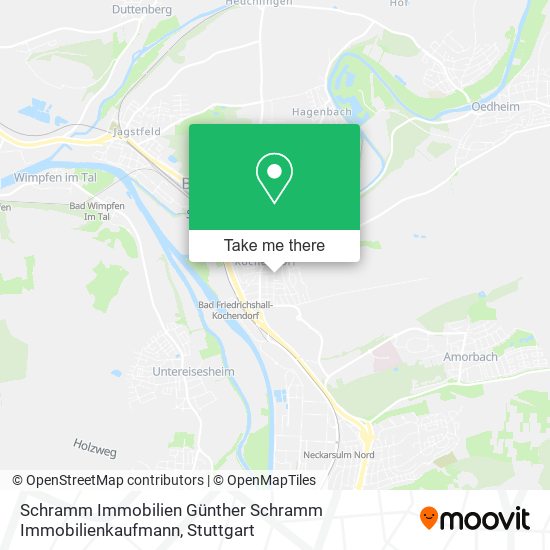 Schramm Immobilien Günther Schramm Immobilienkaufmann map