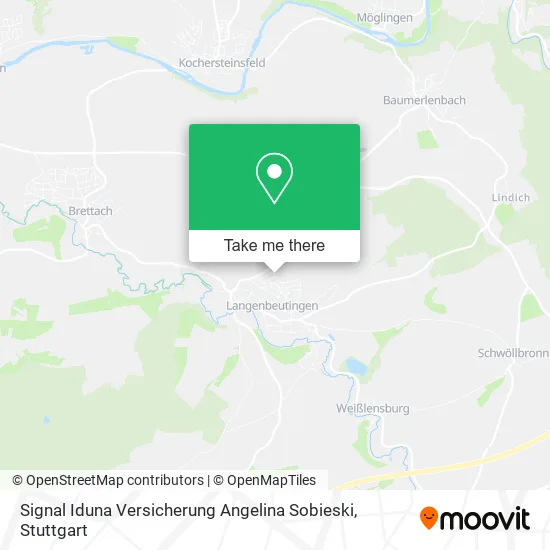 Карта Signal Iduna Versicherung Angelina Sobieski