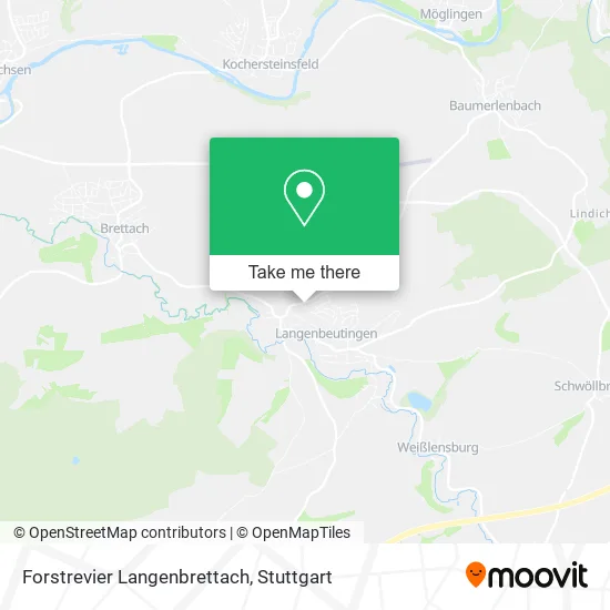 Карта Forstrevier Langenbrettach