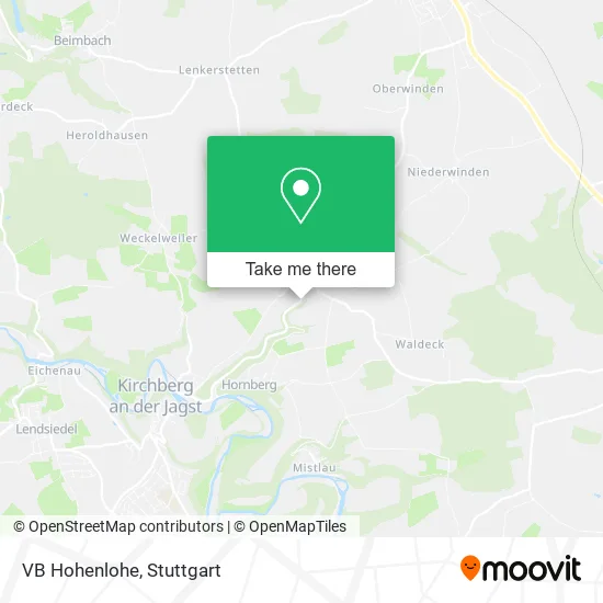 Карта VB Hohenlohe