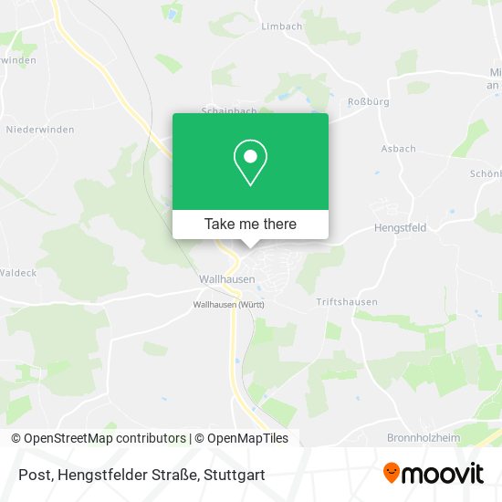 Post, Hengstfelder Straße map