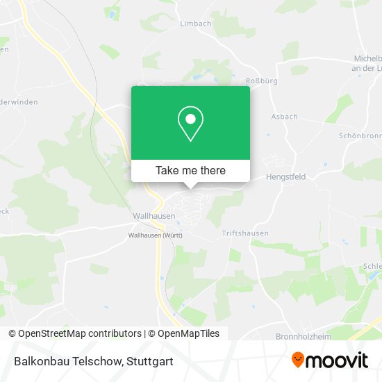 Карта Balkonbau Telschow