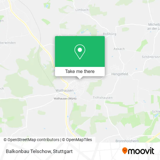 Карта Balkonbau Telschow