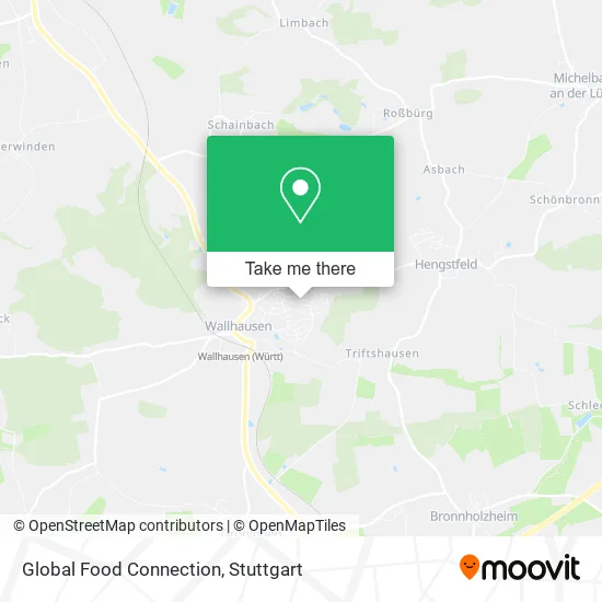 Карта Global Food Connection