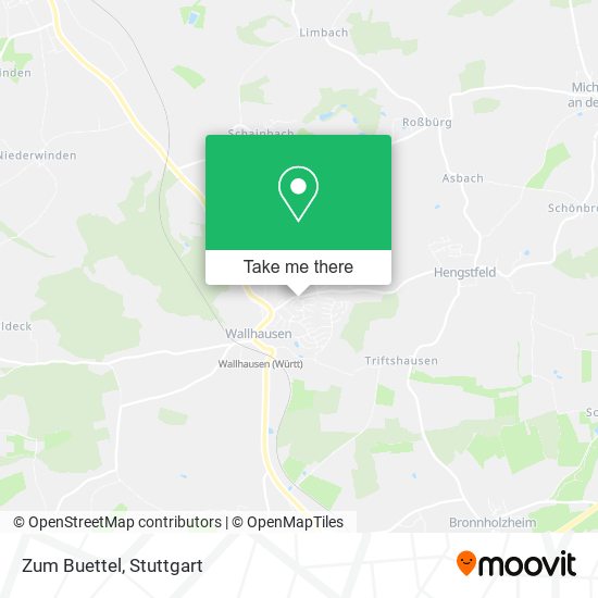 Zum Buettel map