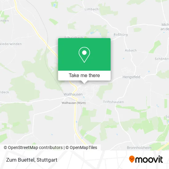 Карта Zum Buettel