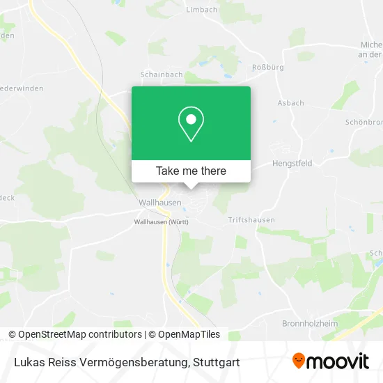 Карта Lukas Reiss Vermögensberatung