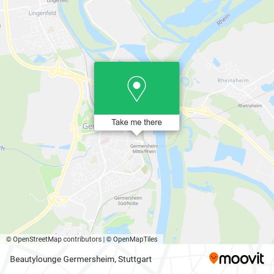 Карта Beautylounge Germersheim