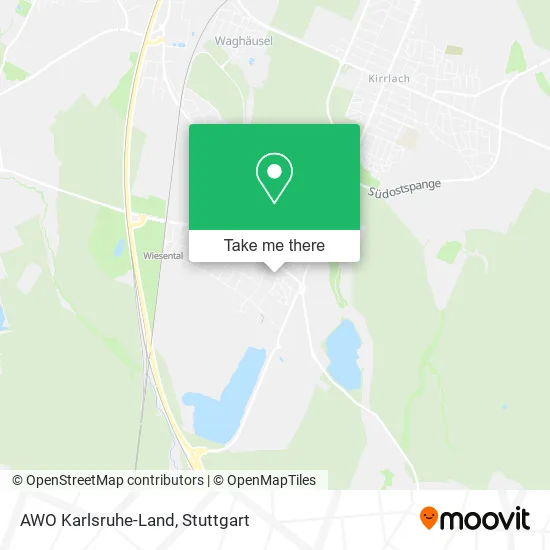 Карта AWO Karlsruhe-Land