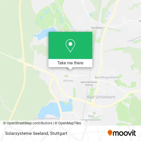 Карта Solarsysteme Seeland