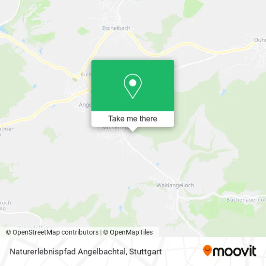 Карта Naturerlebnispfad Angelbachtal