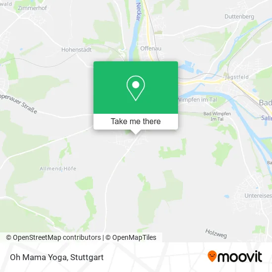 Карта Oh Mama Yoga