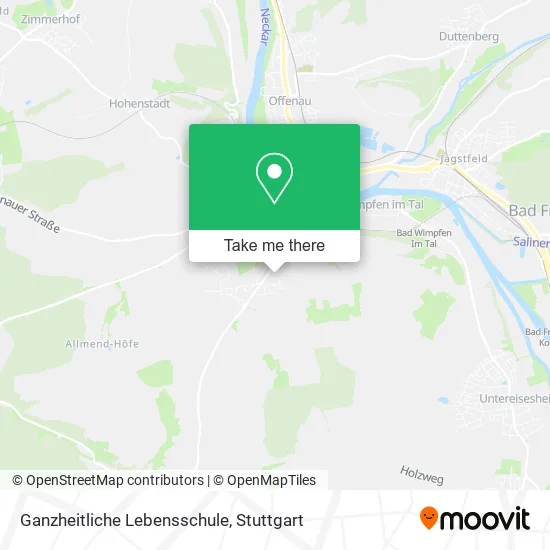 Карта Ganzheitliche Lebensschule