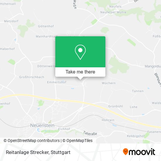 Reitanlage Strecker map