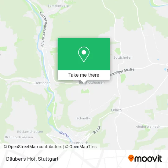 Карта Däuber's Hof