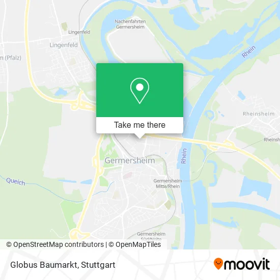 Карта Globus Baumarkt