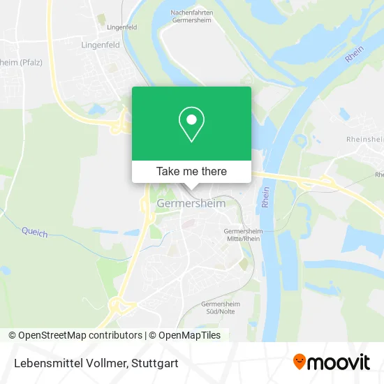 Карта Lebensmittel Vollmer