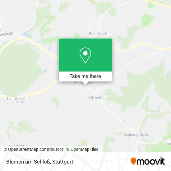 Карта Blumen am Schloß