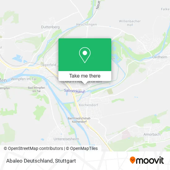 Карта Abaleo Deutschland