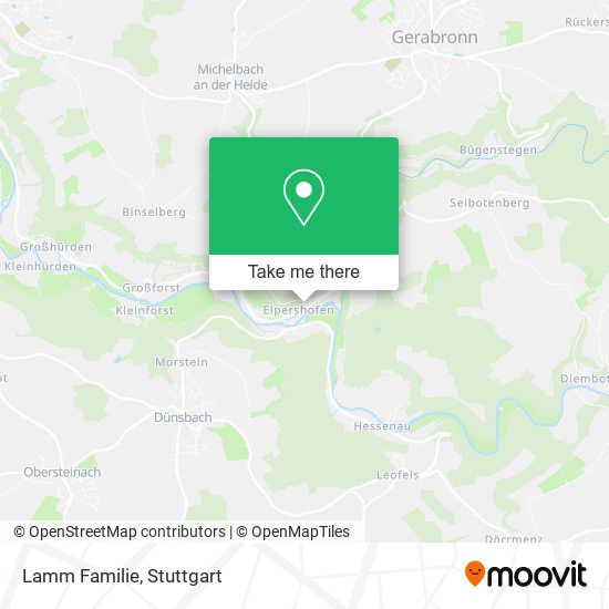 Lamm Familie map